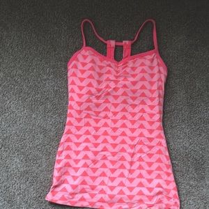 Lucy Coral Tank with Built in Bra
